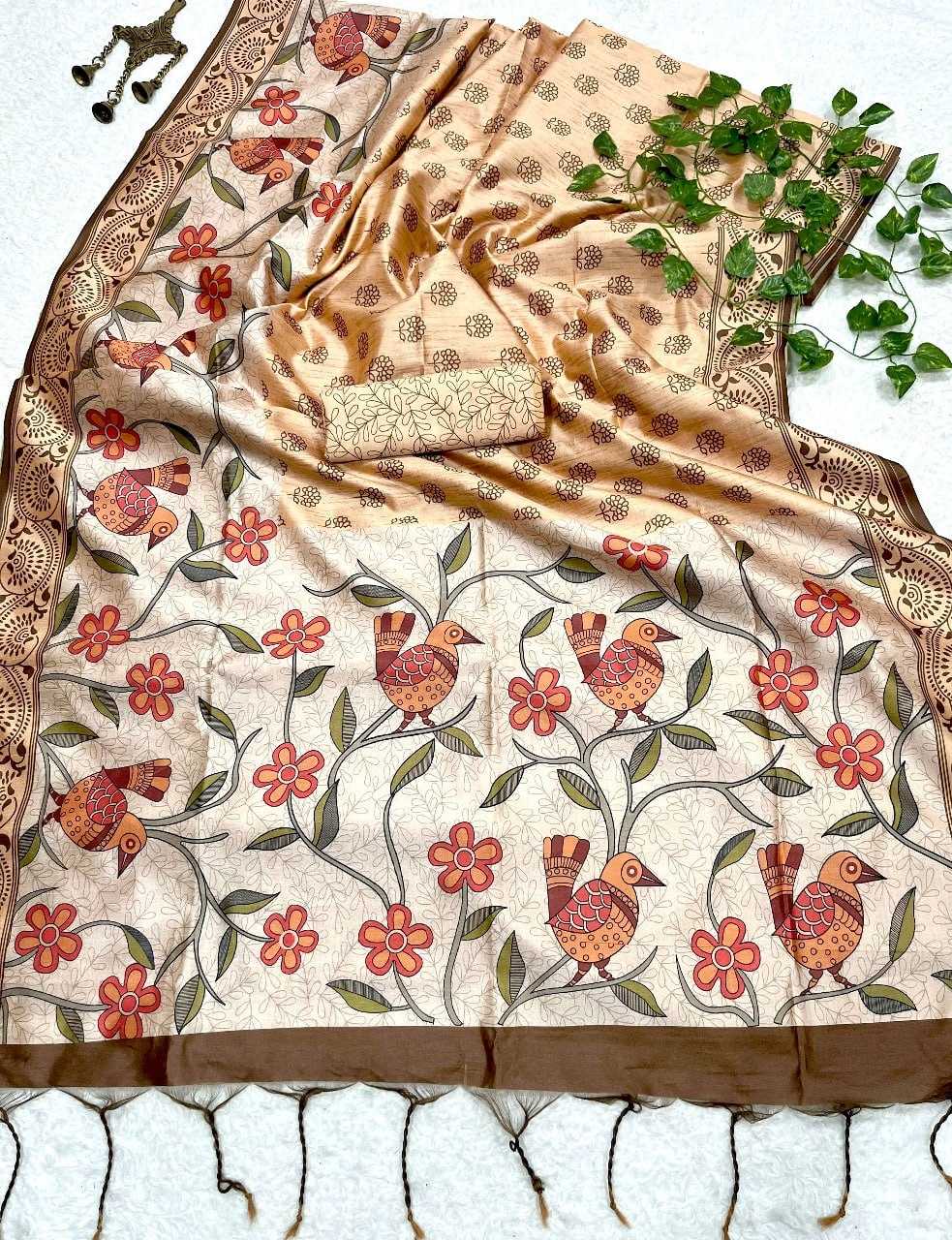 YNF TUSSAR SILK RBN COME WHOLESALE SAREES MANUFACTURER